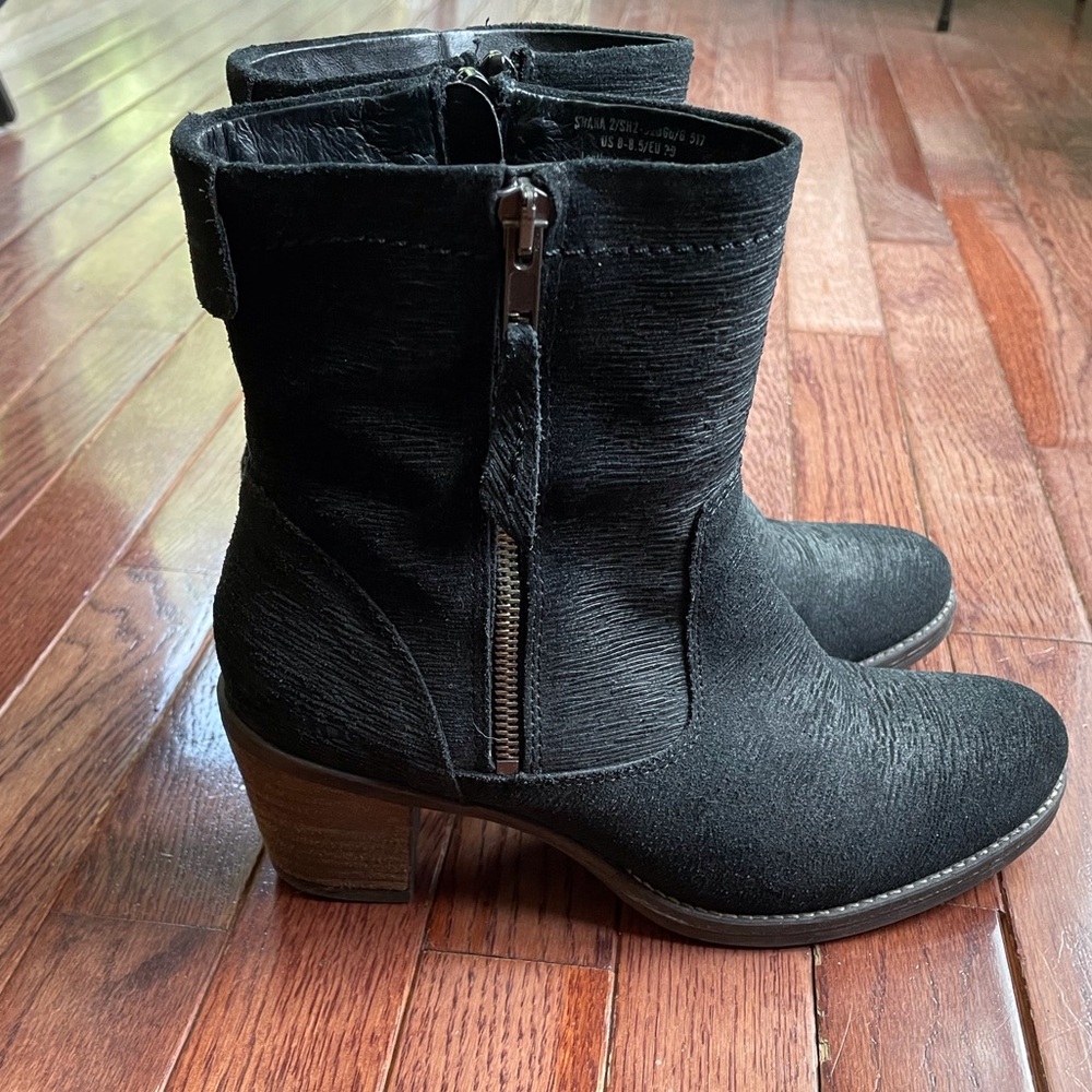 Taos Black Ankle Boots